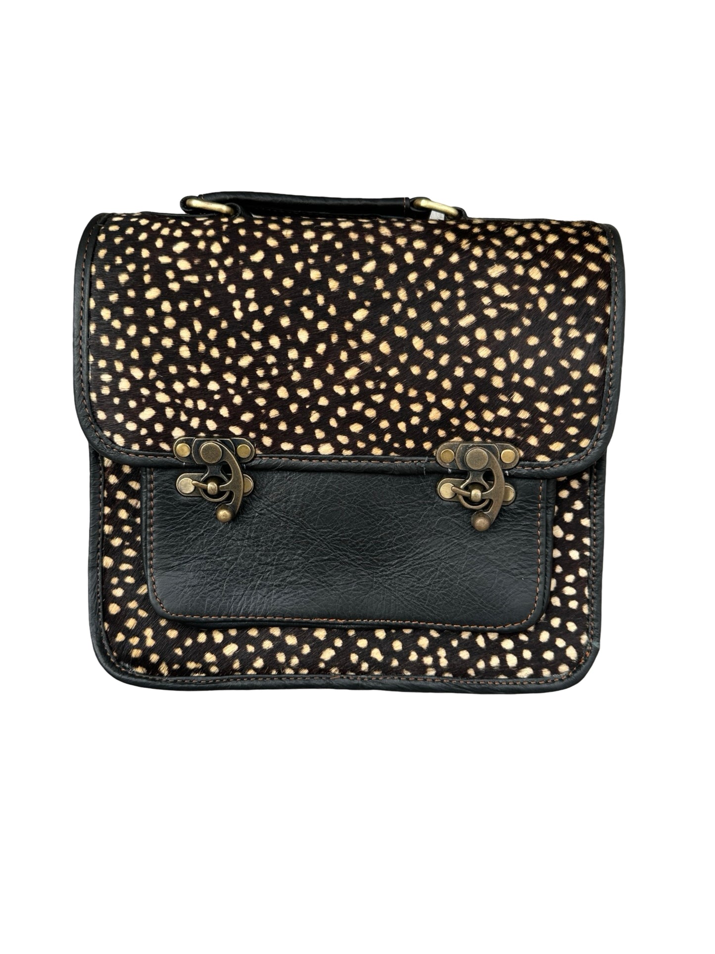 Leer Tas - Dier print