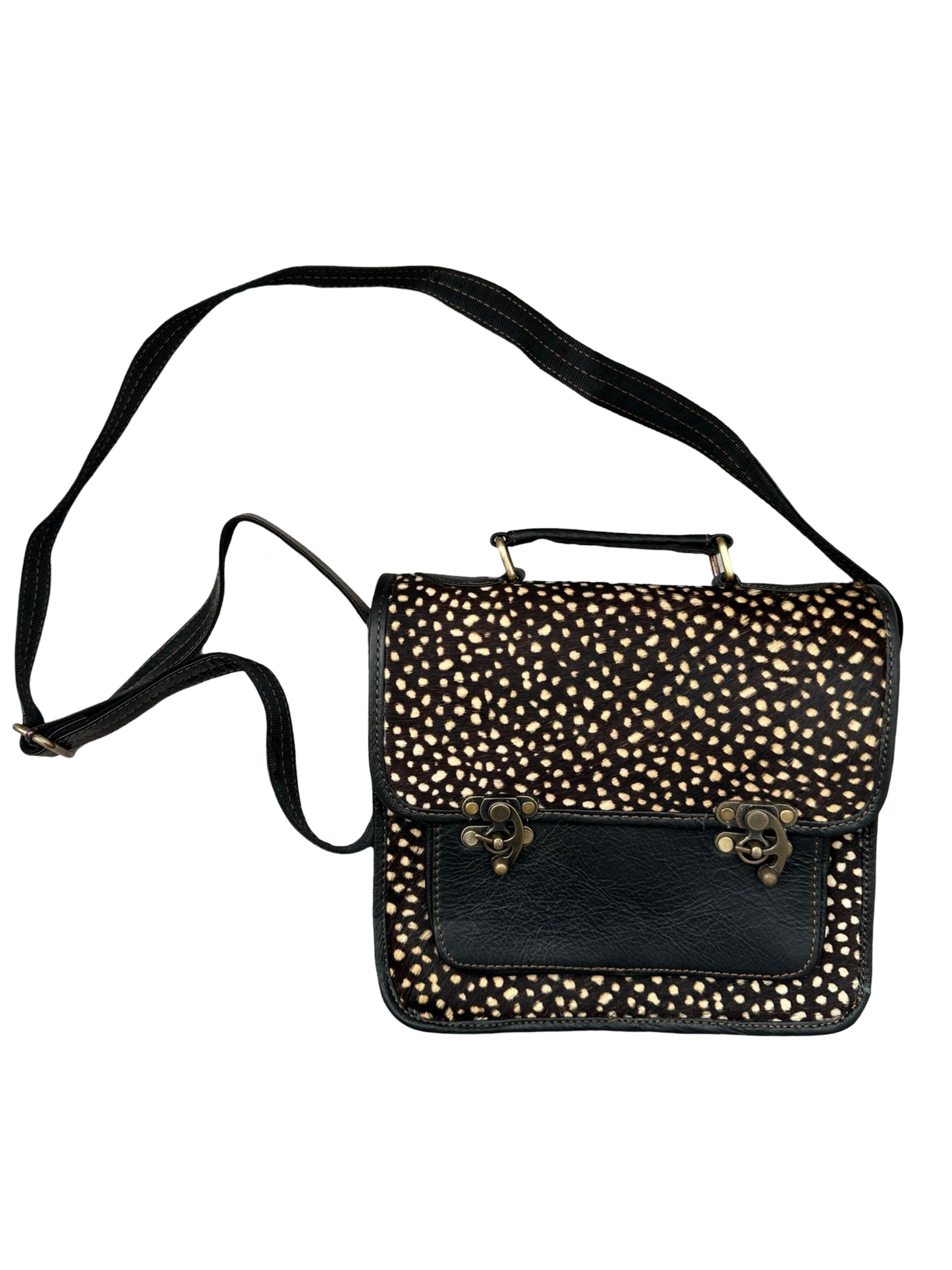 Leer Tas - Dier print